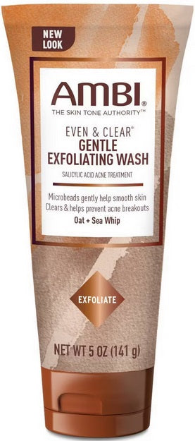 AMBI Even & Clear Exfoliating Wash 5oz ***NEW***