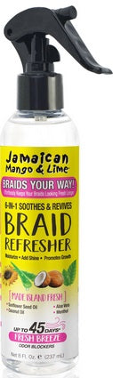 JML 6-in-1 Braid Your Way Braid Refresher, 8 oz.