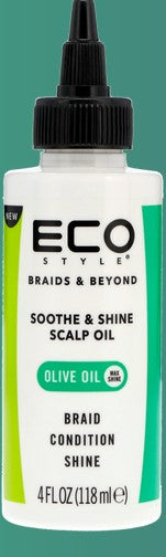 ECO Braids & Beyond Soothe & Shine Scalp Oil 4oz **DISCONTINUED**