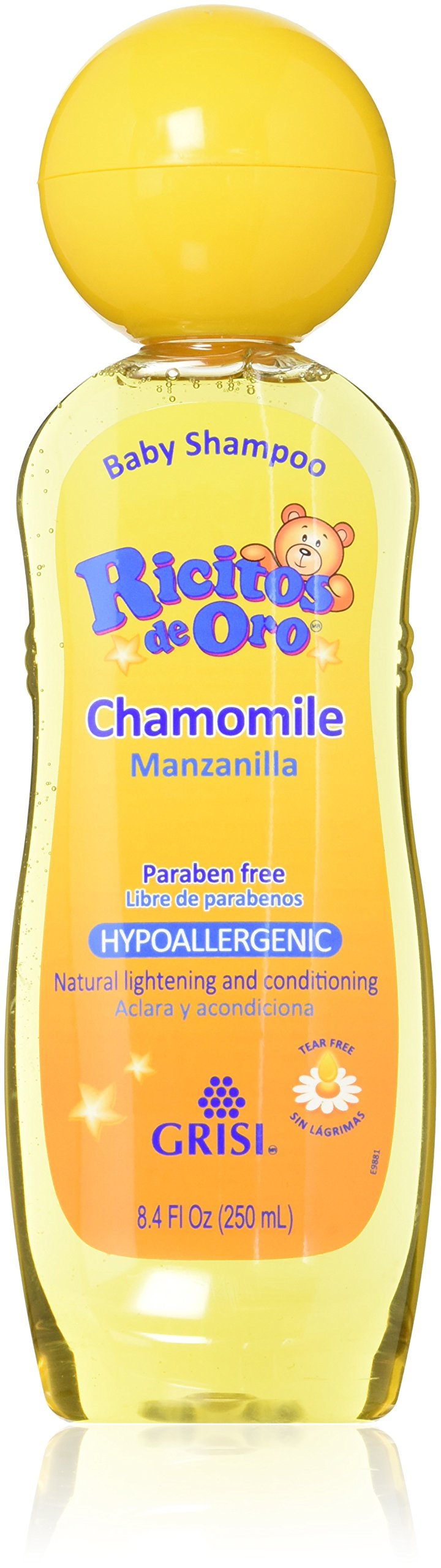 Ricitos de Oro Baby Shampoo 8.4oz CASE PACK 24