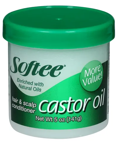 Softee Hair & Scalp Conditioner, Castor Oil 5 oz