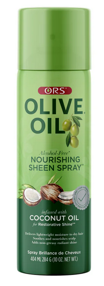 ORS Olive Oil Nourishing Sheen Spray for Restorative Shine 10oz