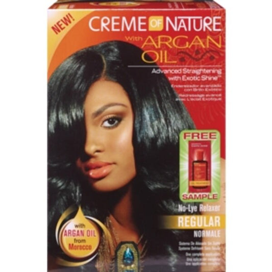 CON Argan Oil Relaxer Kit Regular CASE PACK 12