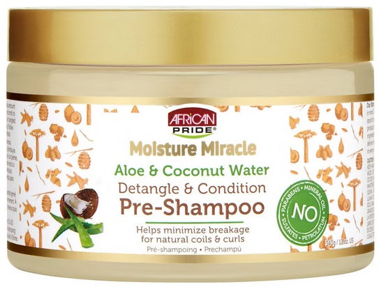 AP MOIST MIRACLE ALOE/COCO PRE SHAMPOO 12OZ