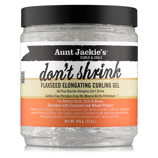 Aunt Jackie's Don't Shrink Flaxseed Curl Gel 15oz - CASE PACK 12