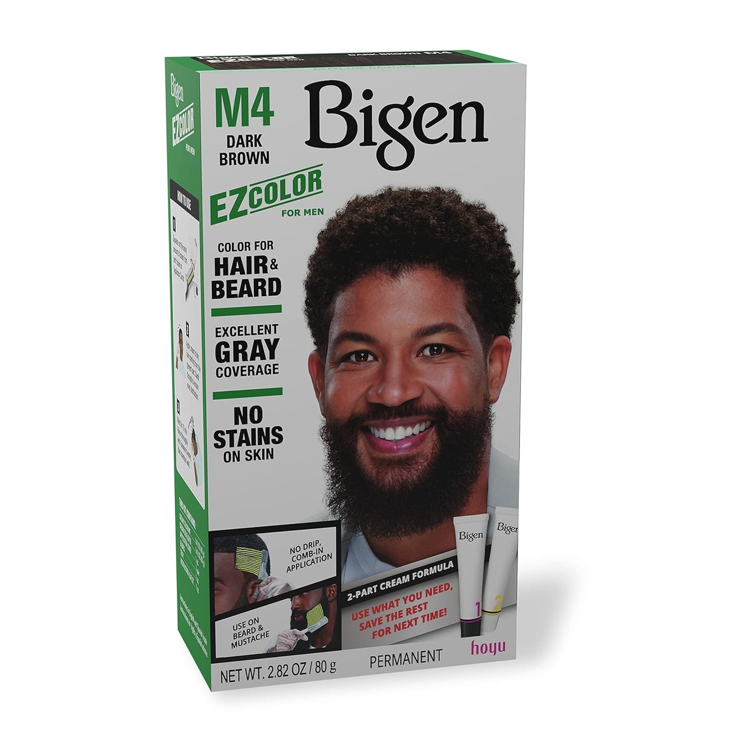 Bigen Mens Hair Color M4 Dark Brown - CASE PACK 12