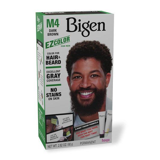 Bigen Mens Hair Color M4 Dark Brown - CASE PACK 12