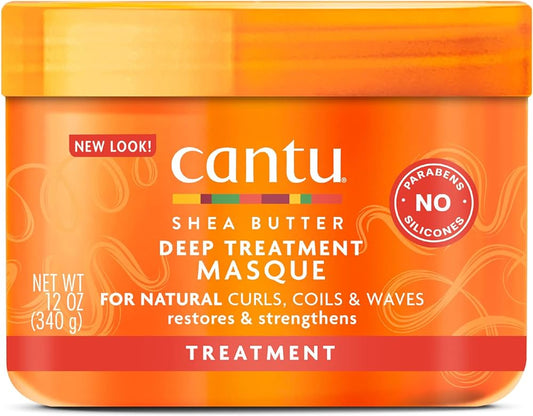 Cantu Deep Treatment Masque 12oz - CASE PACK 12