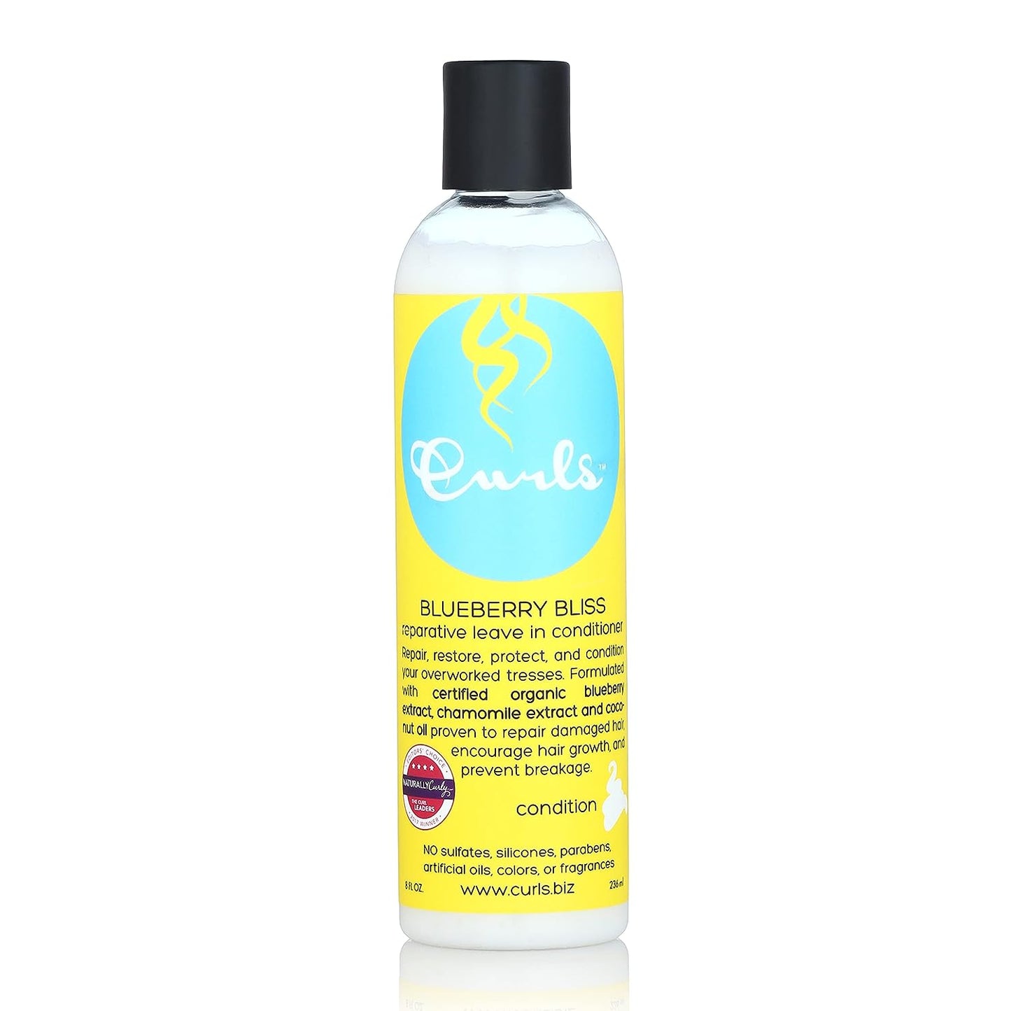 CURLS Blueberry Bliss Lv-In Conditioner 8oz CASE PACK 6