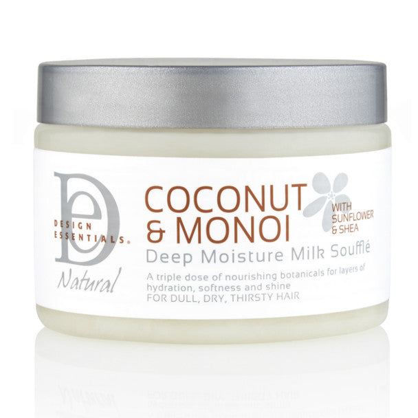 Design Essentials Coconut & Monoi Milk Souffle 12oz CASE PACK 12