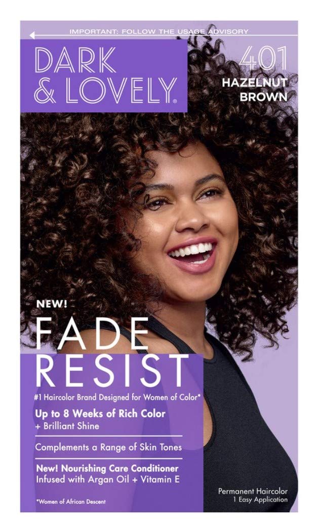 Dark & Lovely Hair Color Hazelnut Brown #401 - CASE PACK 12
