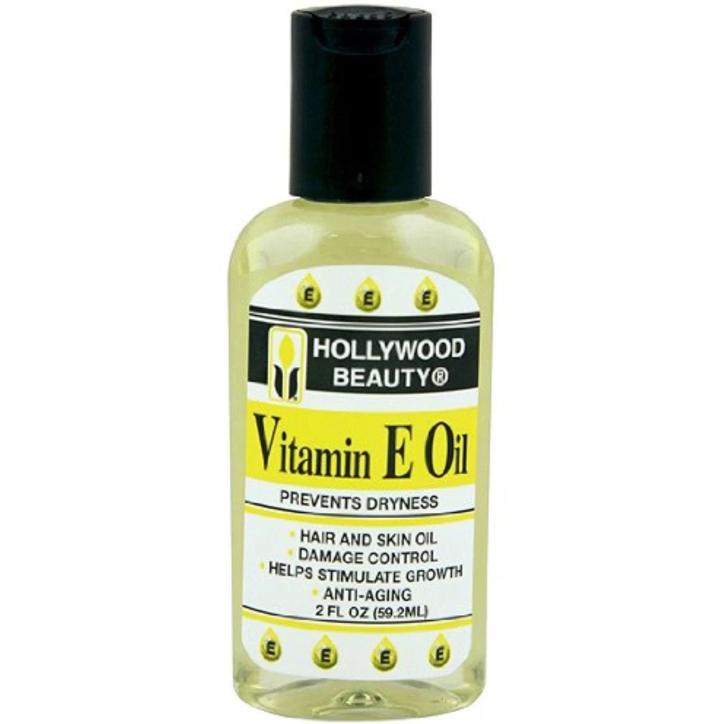 Hollywood Bty Vitamin E Oil 2oz #HB-555/6 CASE PACK 72