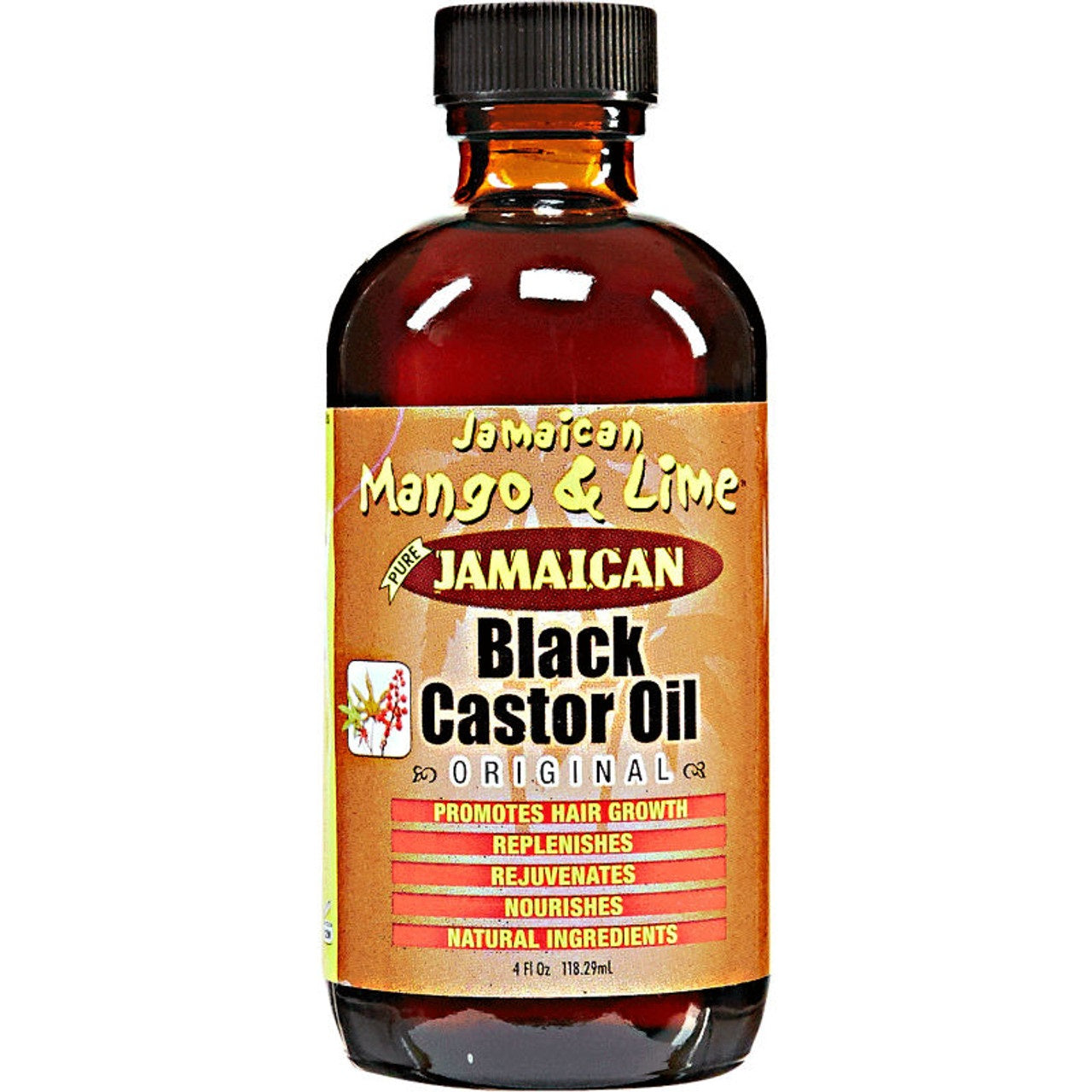 JML-Jammaican Black Castor Oil Original 4oz CASE PACK 6