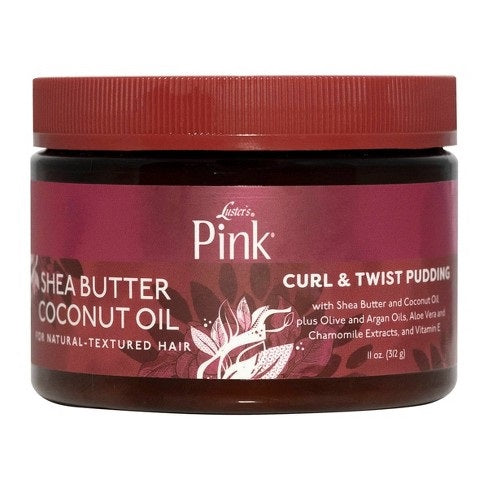 Lustr Pink SBCO Curl Twist Pudding 11oz CASE PACK 12