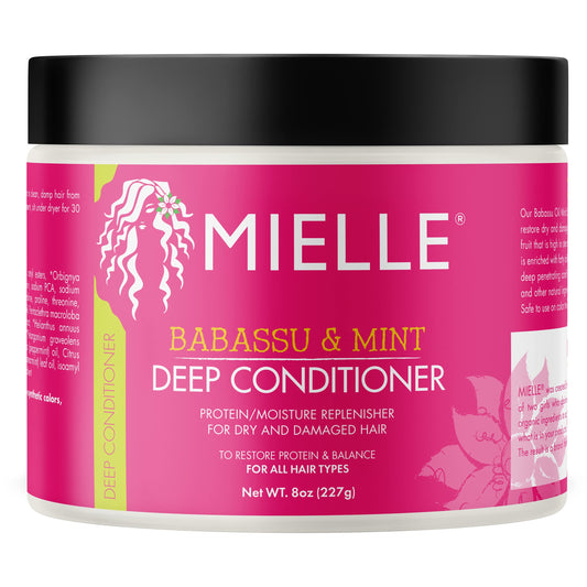 Mielle Babassu & Mint Deep Conditioner 8oz - CASE PACK 6