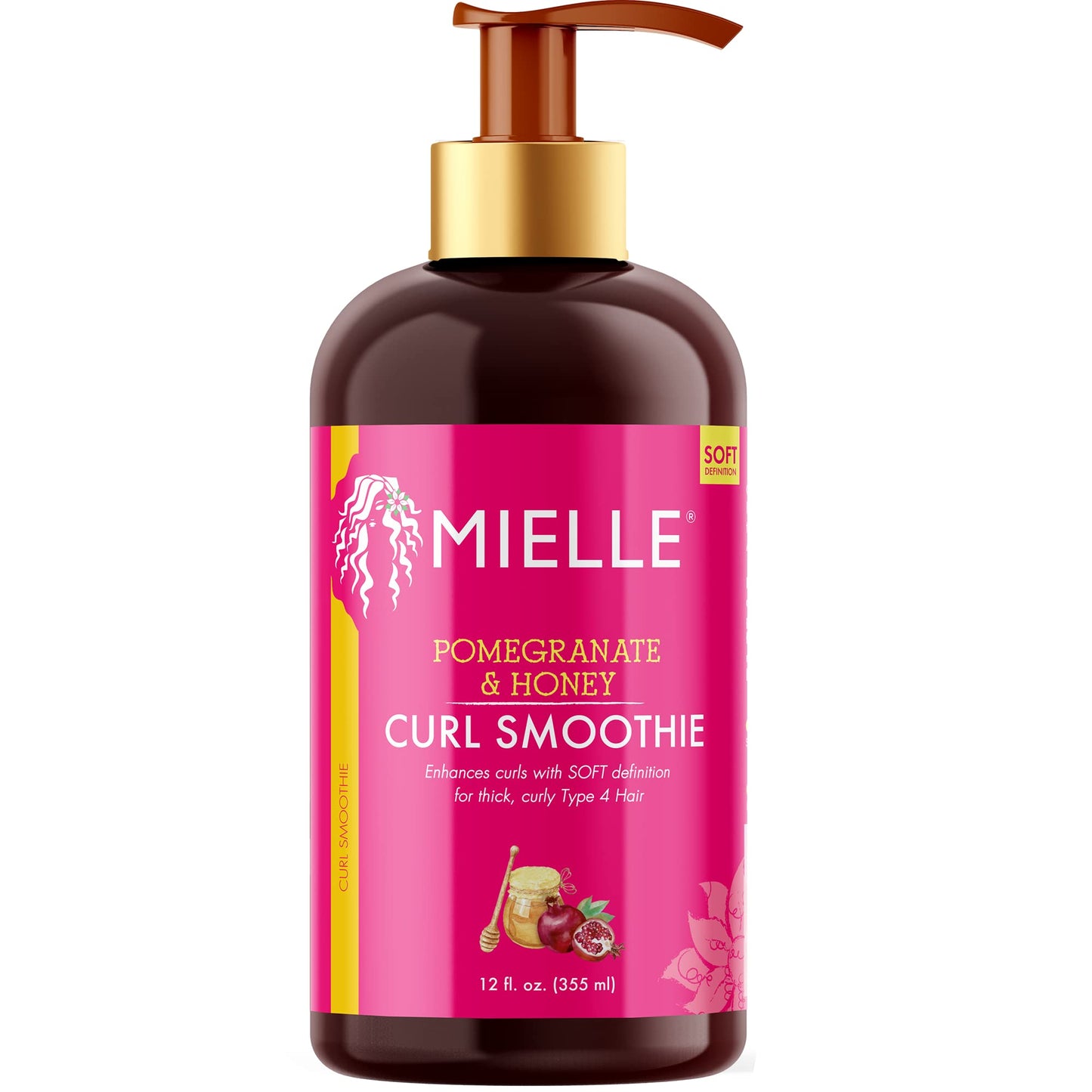 Mielle Organics Pomegranate & Honey Curl Smoothie 12oz - CASE PACK 6