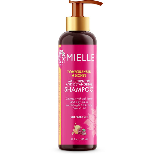 Mielle Pomegranate & Honey Shampoo 12oz - CASE PACK 6