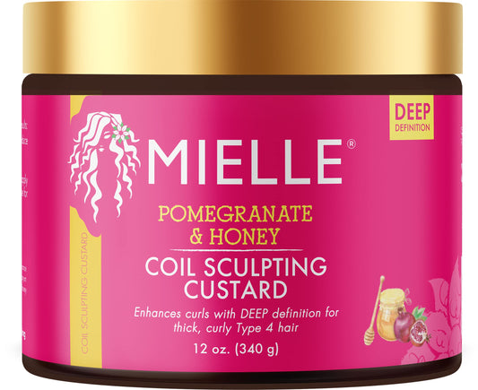 Mielle Pomegranate & Honey Curling Custard 12oz - CASE PACK 6