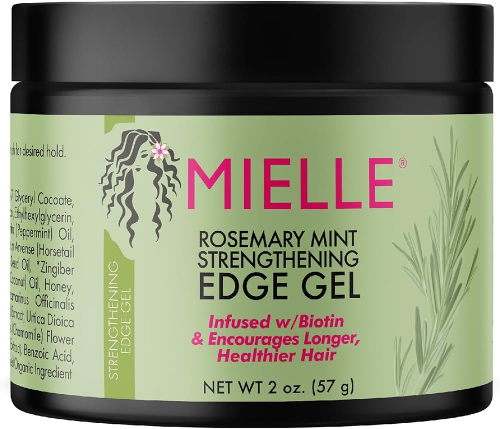 Mielle Rosemary Mint Strengthening Edge Gel 2oz - CASE PACK 12