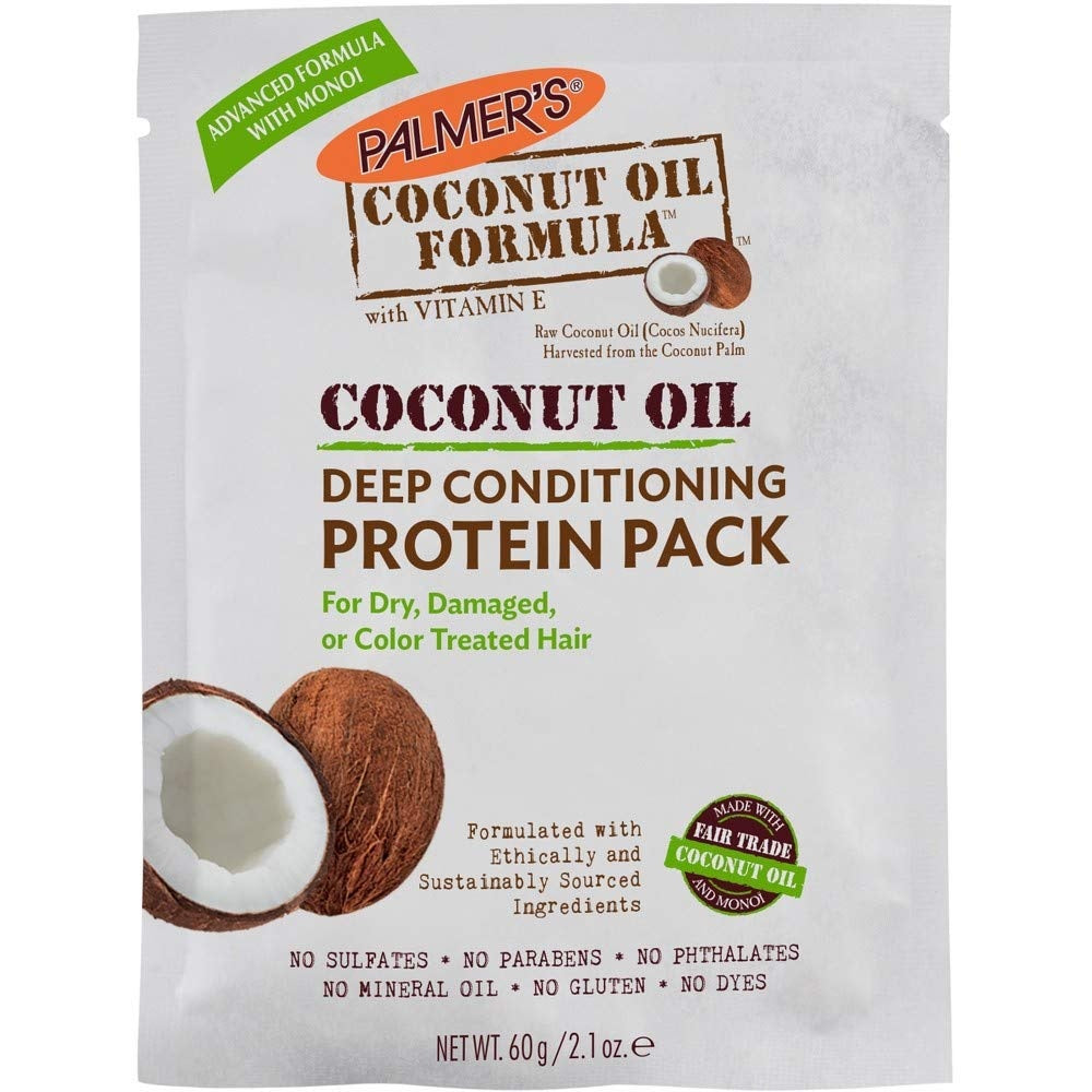 Palmers Coconut Oil Cond Packet 2.1oz CASE PACK 12