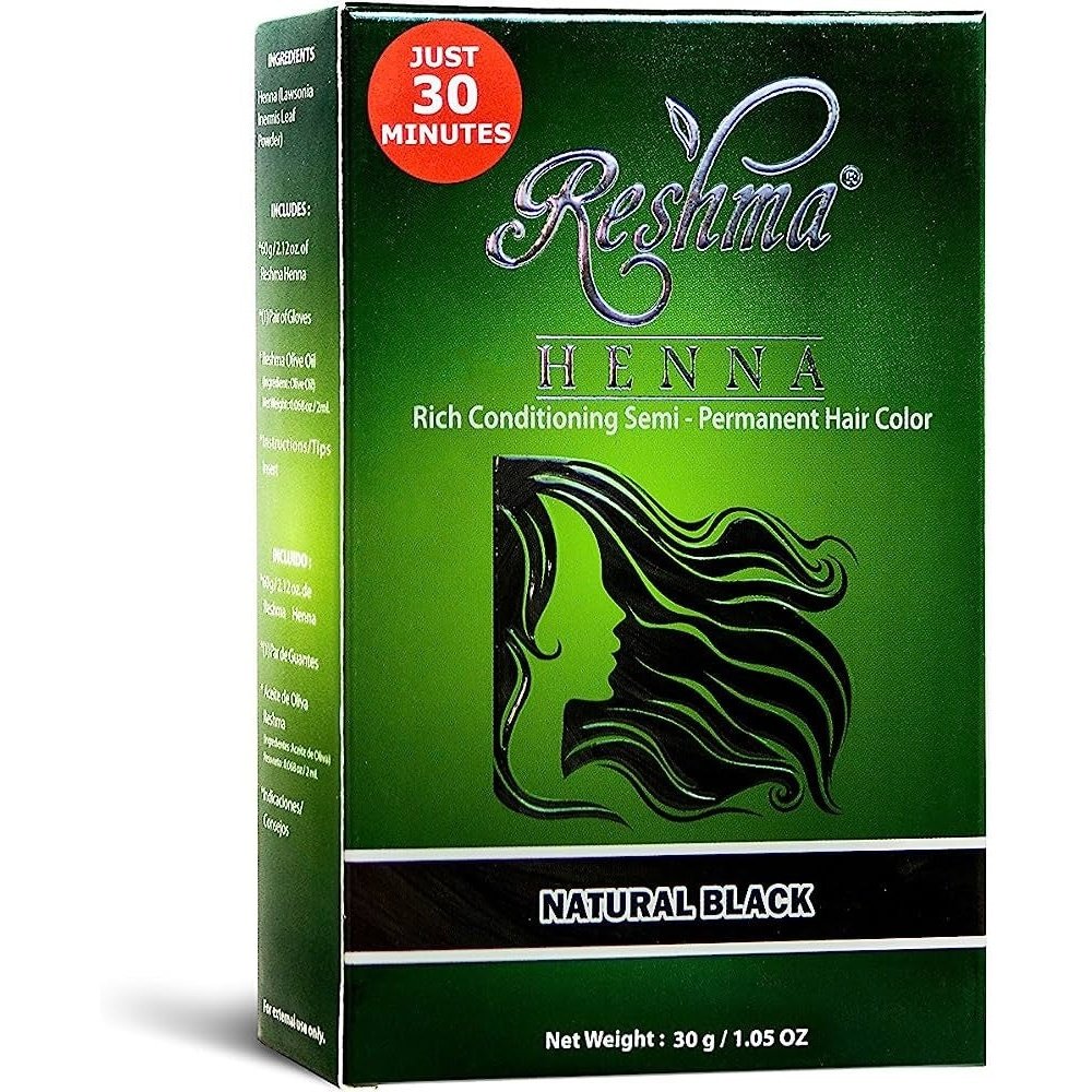 Reshma Henna H/C Natural Black CASE PACK 72