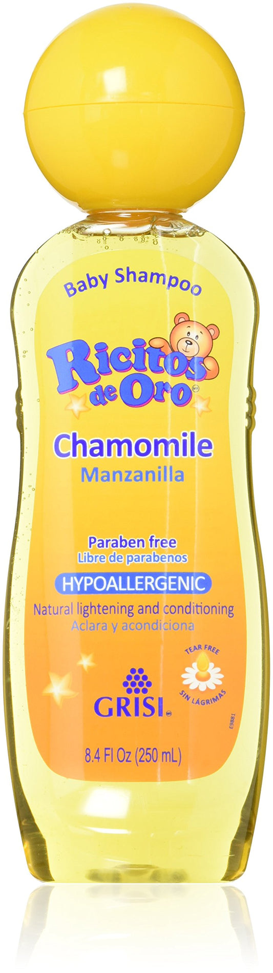 Ricitos de Oro Baby Shampoo 8.4oz CASE PACK 24
