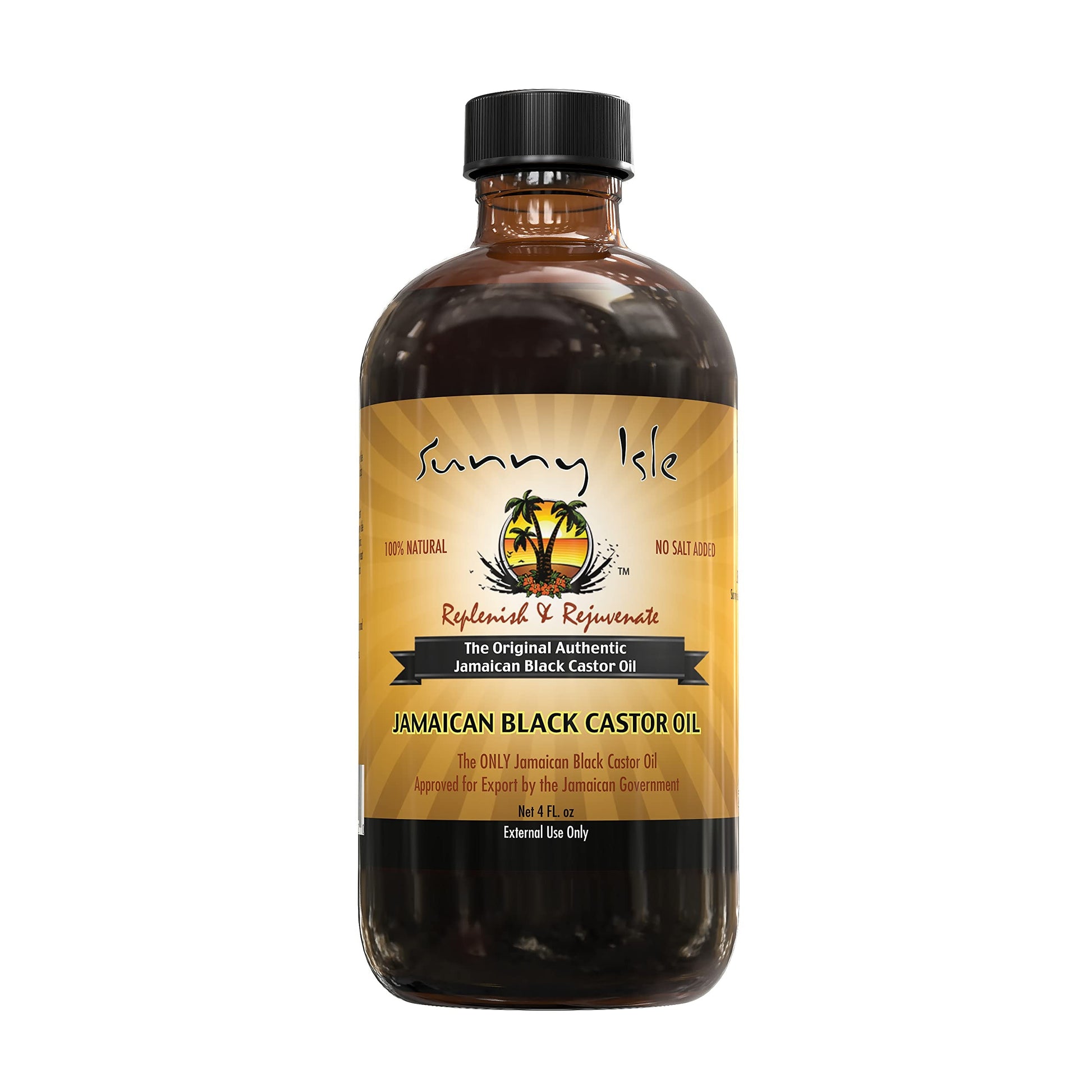 Sunny Isle Jamaican Black Castor Oil 4oz CASE PACK 6