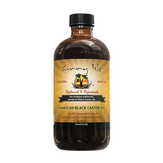 Sunny Isle Jamaican Black Castor Oil 4oz CASE PACK 6