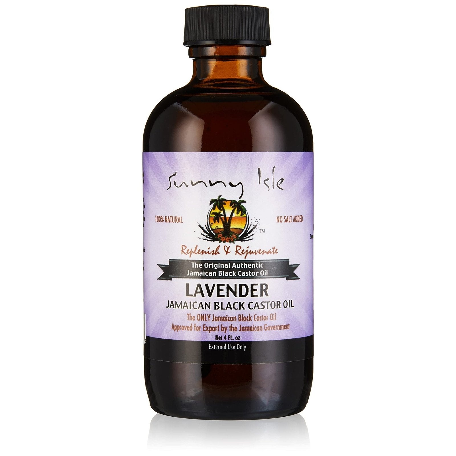 SI-Jamaican Lavender Black Castor Oil 4 oz CASE PACK 6