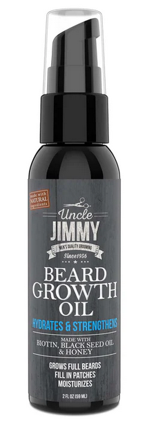 Uncle Jimmy Beard Growth Oil 2oz CASE PACK 6