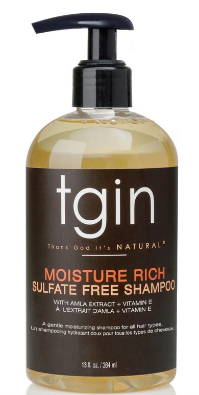 TGIN Moisture Rich S/F Shampoo 13oz