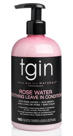 TGIN Rose Water Leave In Conditioner 13oz