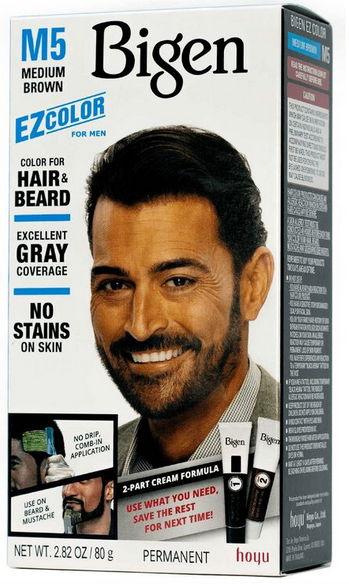 Bigen Men's H/C Medium Brown M5