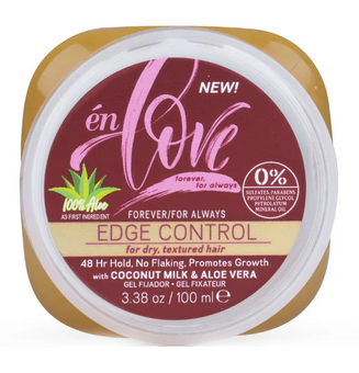 enLove Coconut Milk & Aloe Vera Forever For Always Edge Control 3.38oz