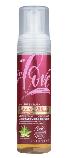 enLove Coconut Milk & Aloe Vera Moisture Crush Foaming Mousse