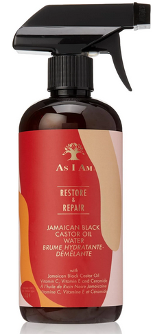 AS I AM Jamaican Black Castpor Oil Water 16oz