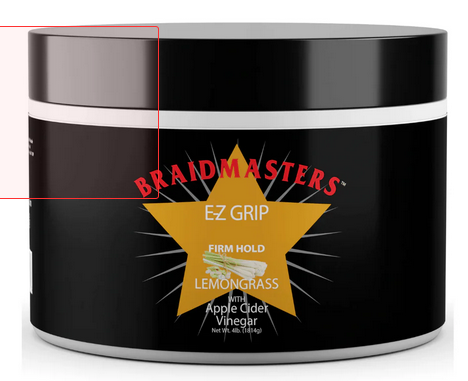 E-Z GRIP BRAID and LOC GEL Lemongrass with Apple Cider Vinegar 8oz