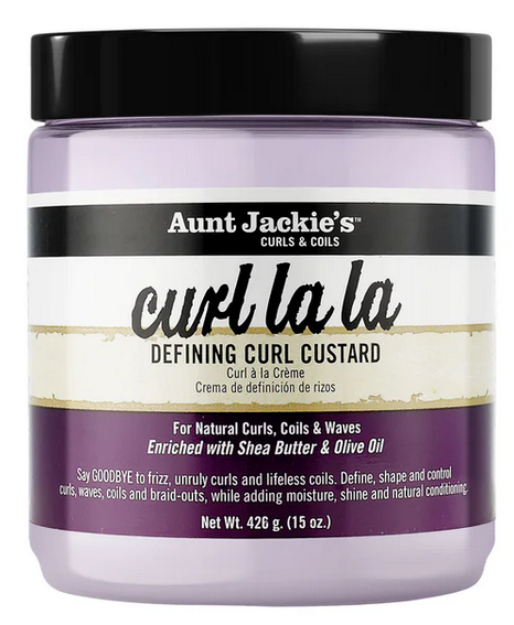 Aunt Jackie's Curl La La Defining Curl Custard 15oz