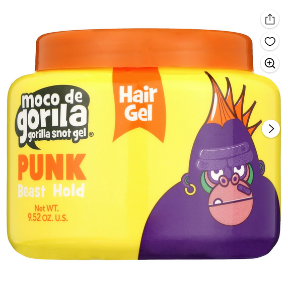 Moco De Gorila Punk Hair Gel Jar 9.52oz CASE PACK 12