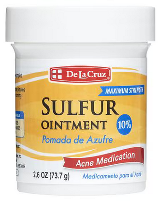 Pomada De Azufre (acne) 2.6 oz CASE PACK 12