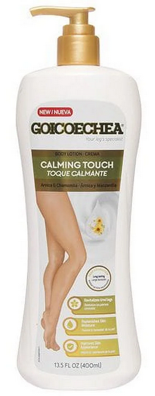 Goicoechea Calming Touch Lotion for Dry Skin, Body Moisturizer, 13.5 oz