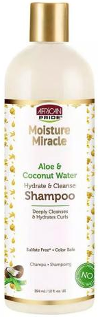African Pride Moisture Miracle Aloe/Coconut Shampoo 12oz