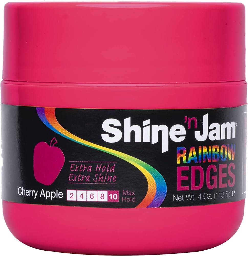 Ampro Shine 'N Jam Rainbow Edges Cherry/Apple 4oz - CASE PACK 6