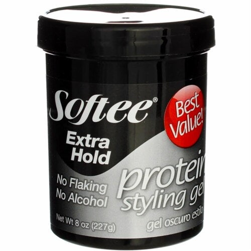 SOFTEE Drk Prot Styl Gel Xhld 8oz #100 CASE PACK 6