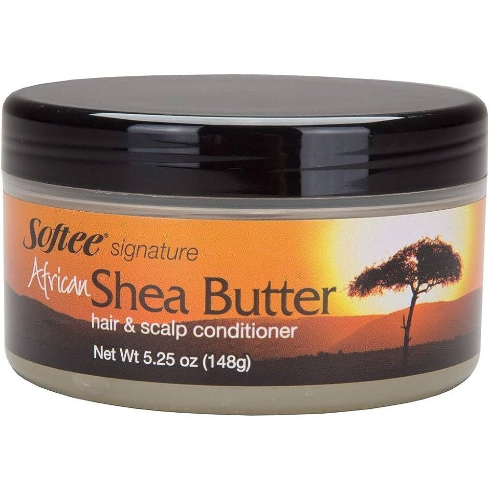 SOFTEE-Shea Butter Hair/Scalp Condtner 5.25oz CASE PACK 6