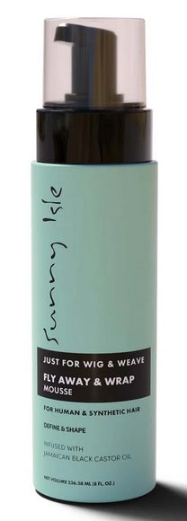 Sunny Isle Wig & Weave Fly Away Mousse 8oz