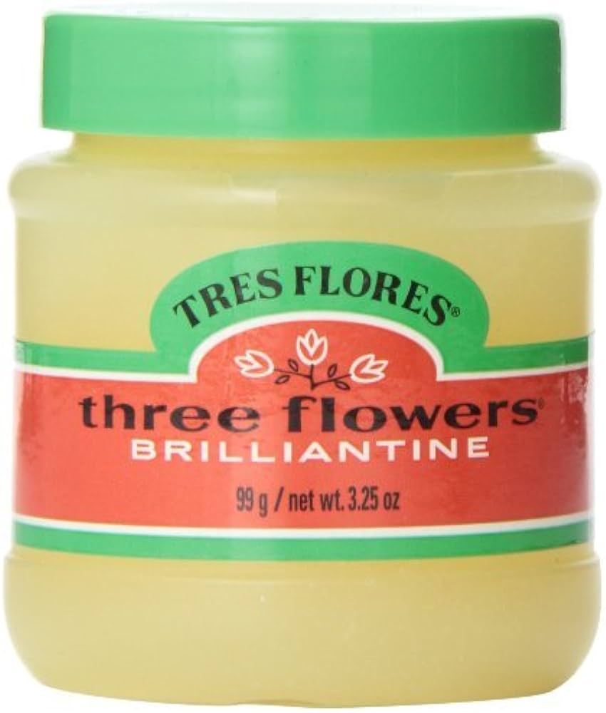 Three Flowers Brilliantine Solid 3.25 oz CASE PACK 12
