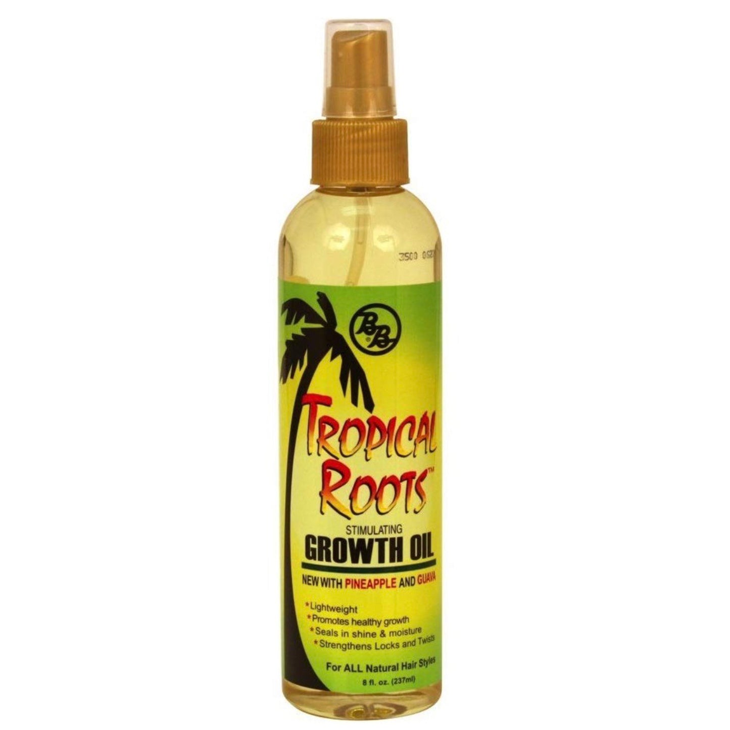 Bronner Brothers Tropical Roots Growth Oil 8oz - CASE PACK 12