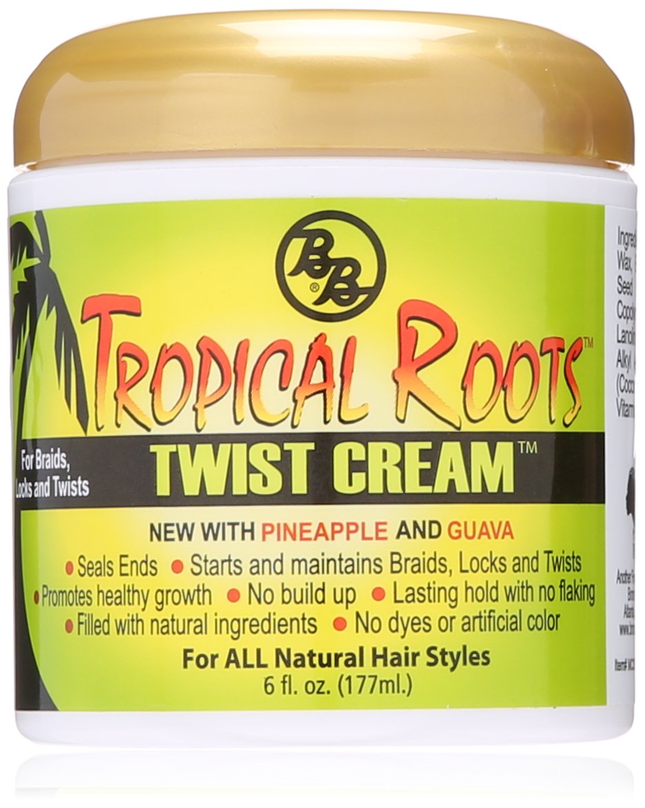 Bronner Brothers Tropical Roots Twist Cream 6oz - CASE PACK 12