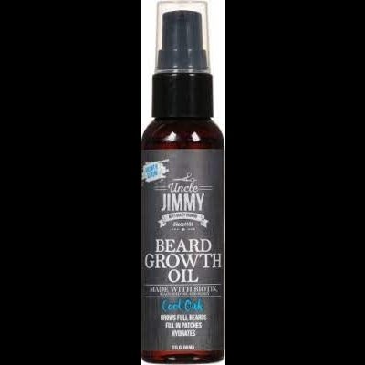 Uncle Jimmy Beard Oil 59 Ml – Pflegendes Bartöl Für Glänzenden, Weichen Bart – Nicht Fettend